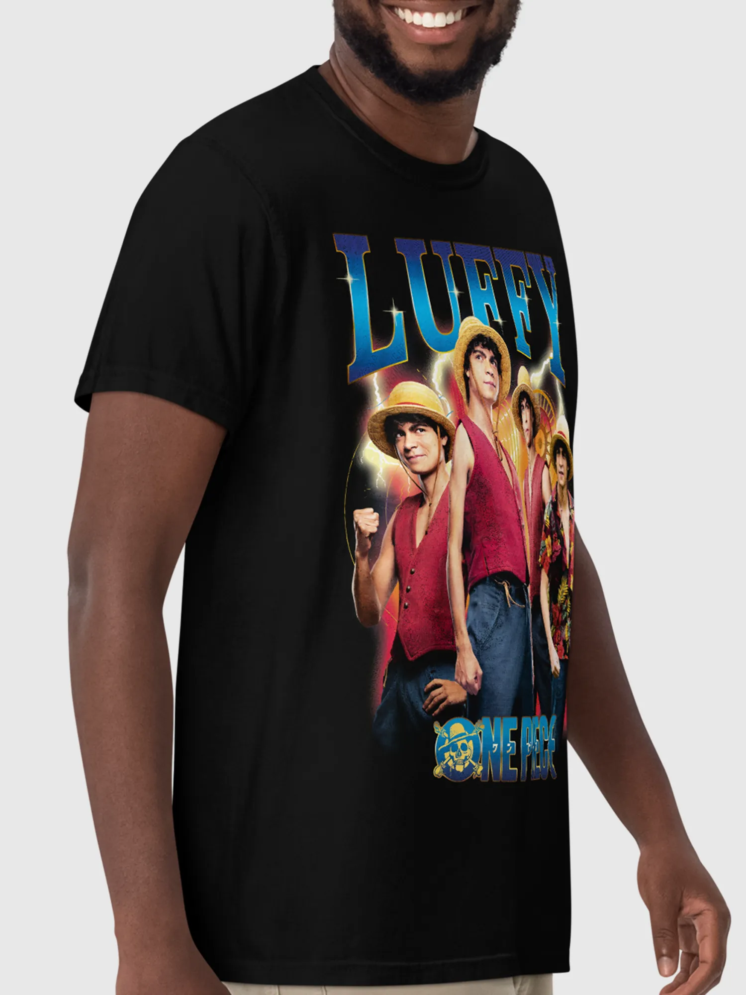 One Piece Luffy Unisex T-Shirt [Black]