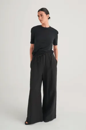 One Six Essential Shoulder Pad T.shirt - Black