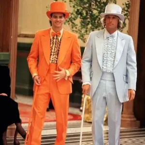 Orange Dumb and Dumber Suit