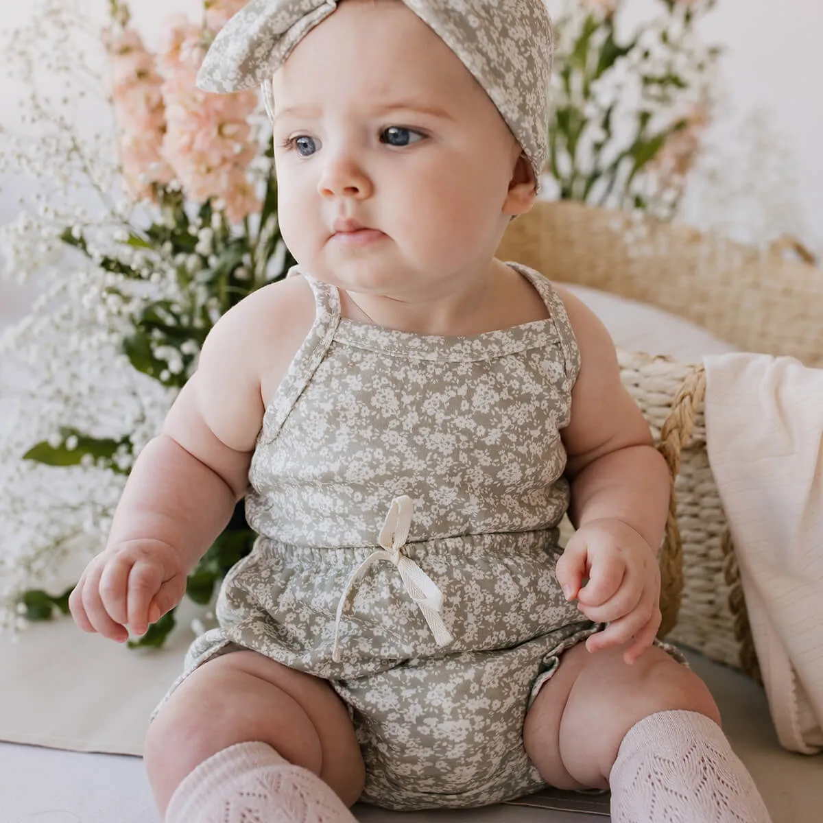 Organic Cotton Singlet aus Bio-Baumwolle - In the Meadow Kollektion