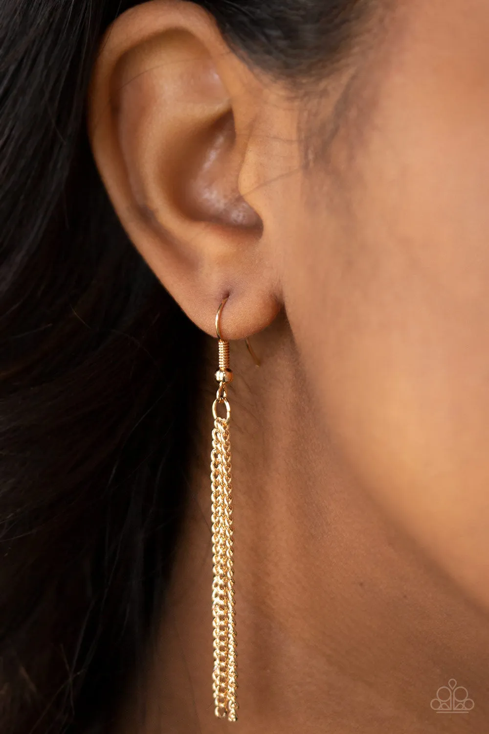Paparazzi The Keynoter - Gold Key Necklace