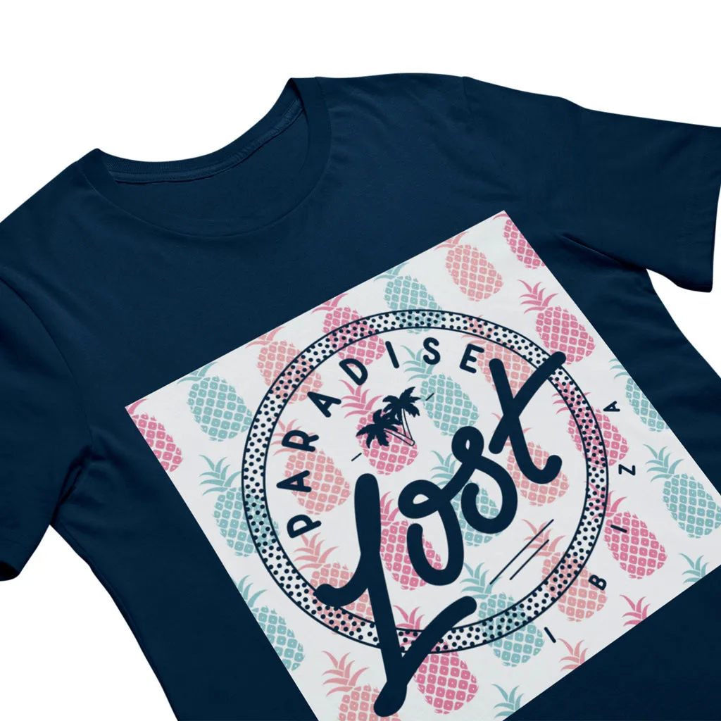 Paradise Lost Ibiza Men's T-Shirt with Pineapple Logo