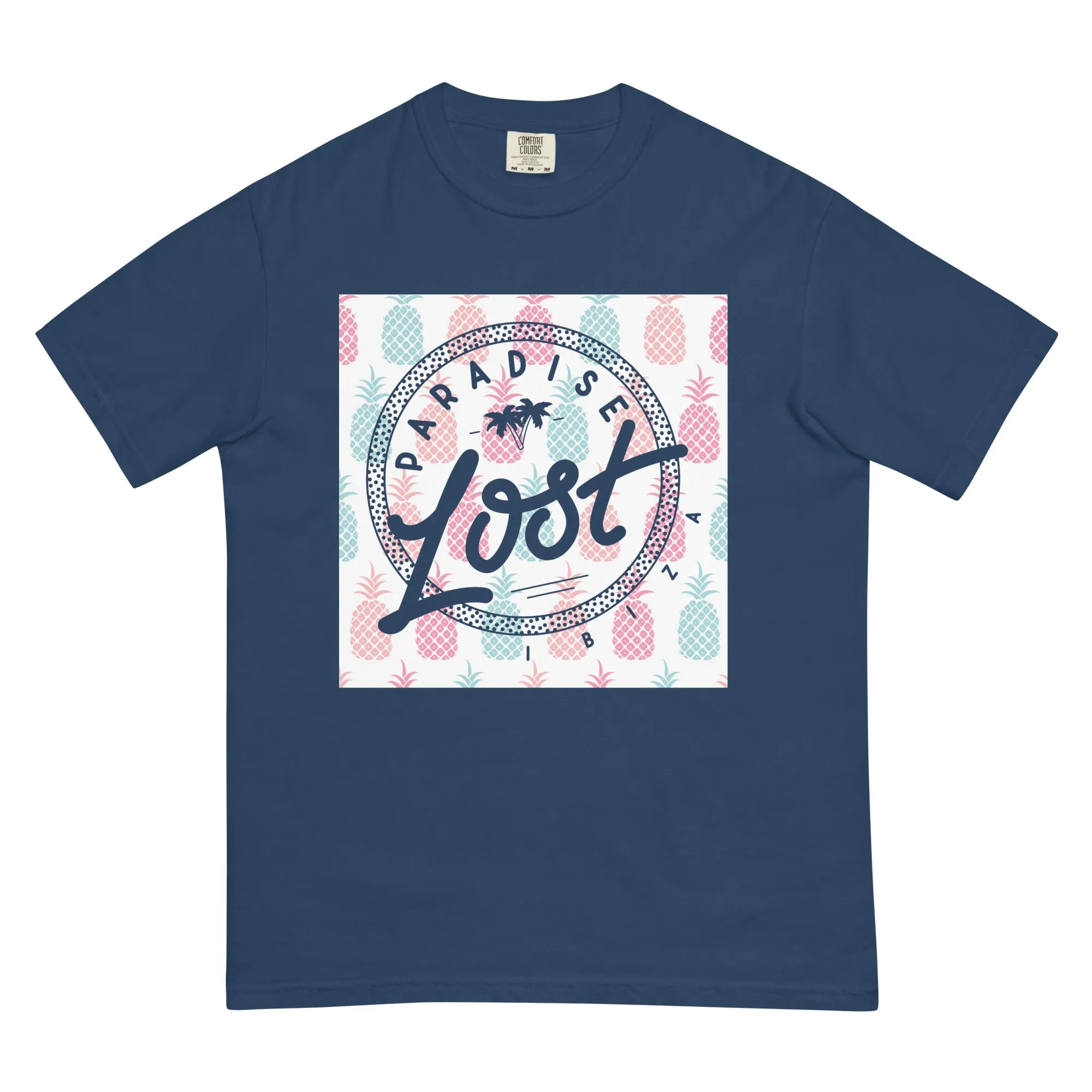Paradise Lost Ibiza Men's T-Shirt with Pineapple Logo