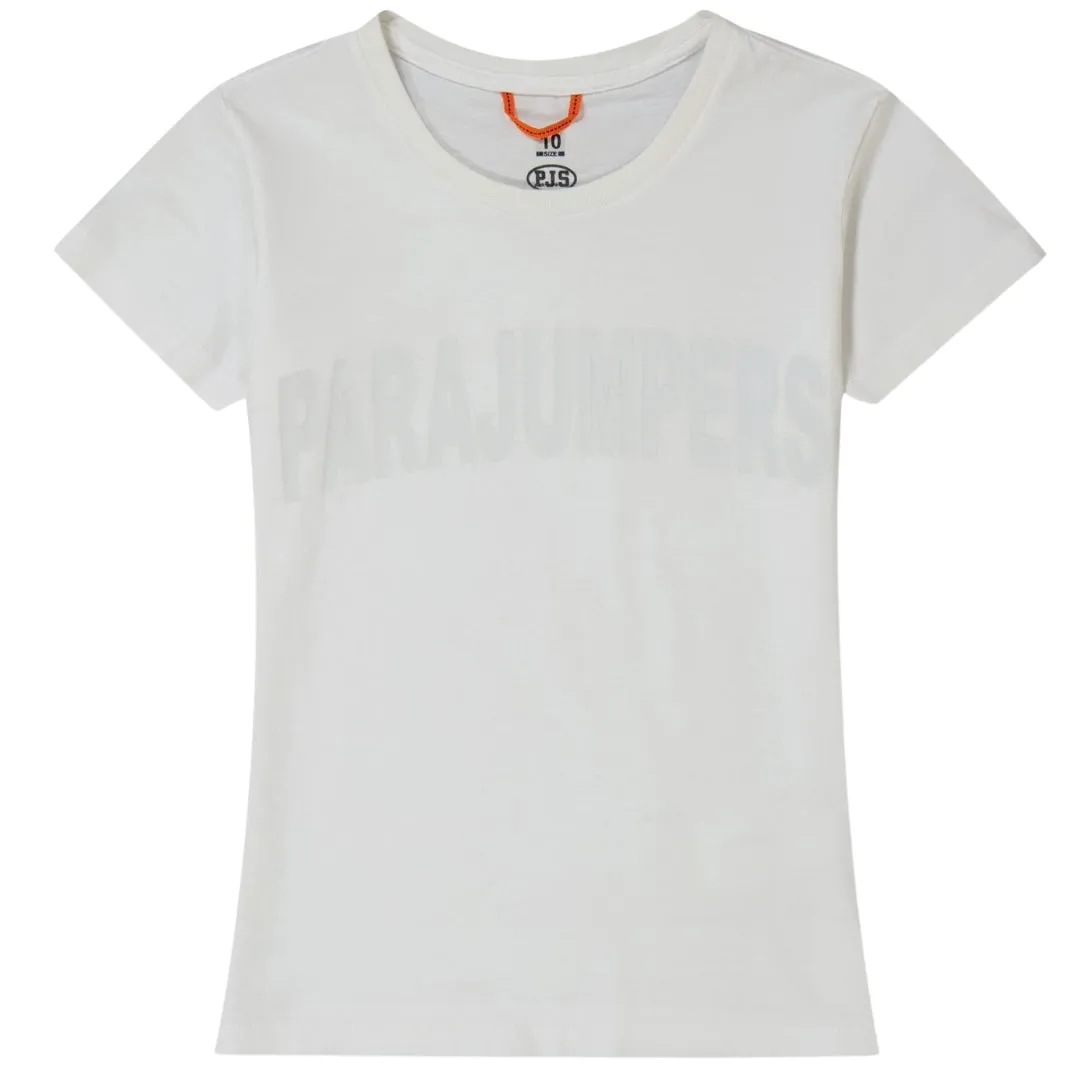 Parajumpers Womens T Shirts Cristie 505 White
