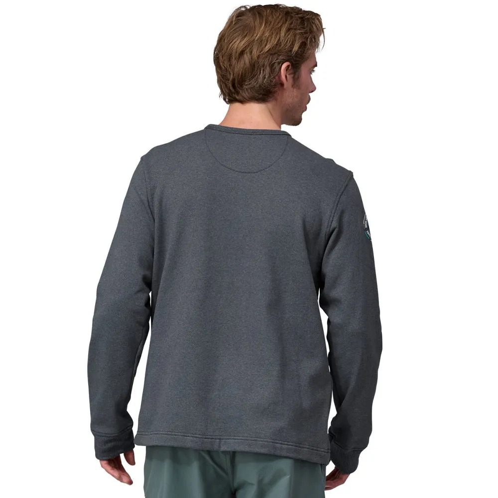 Patagonia LW Unity Fitz Wildrise Crew Sweatshirt - Ink Black