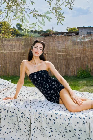 Patterned Tube Dress