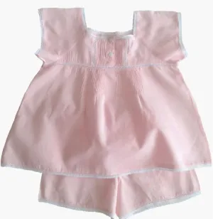 Peachie Pink Shortie Pyjamas
