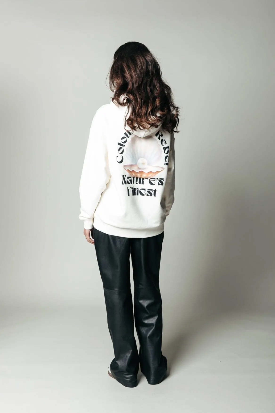 Pearl Clean Hoodie | Off white