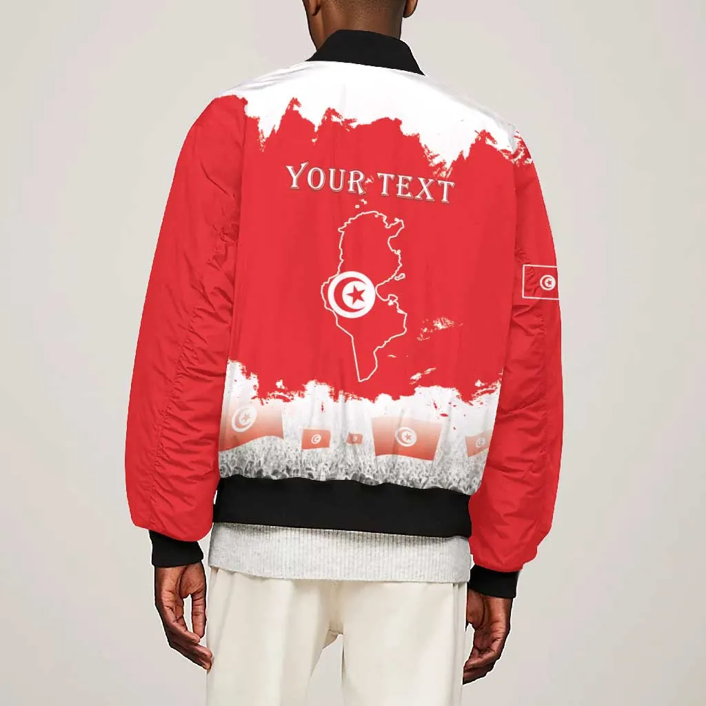 Personalized Afro Tunisia Bomber Jacket Happy 69th Anniversary Independence LT15