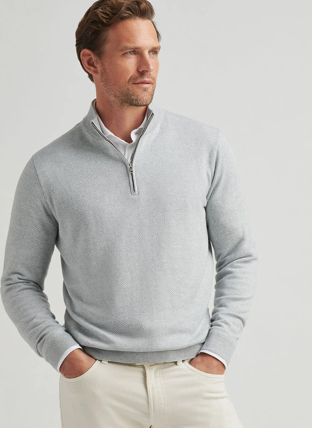 Peter Millar Ashland Quarter-Zip Sweater