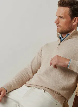 Peter Millar Ashland Quarter-Zip Sweater