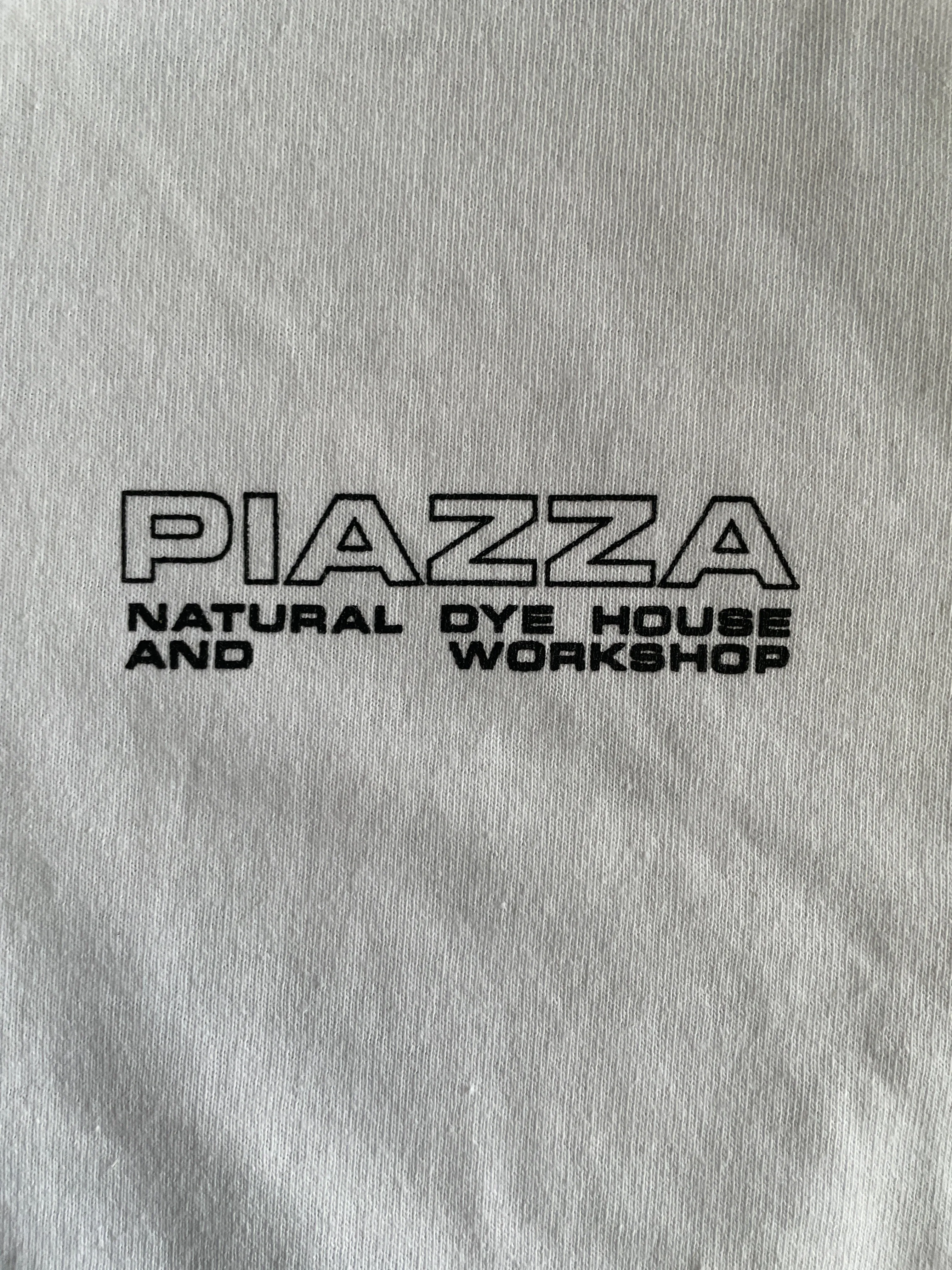Piazza Dye House T-Shirt in White - Short Sleeve