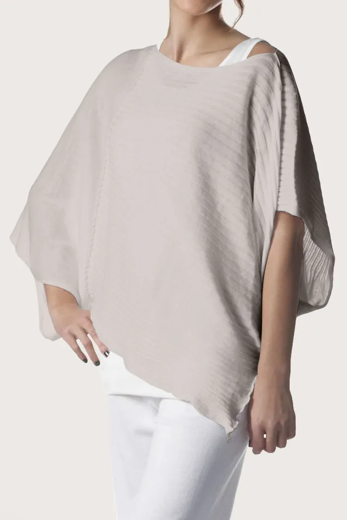 Pima Cotton Butterfly Boatneck Sweater