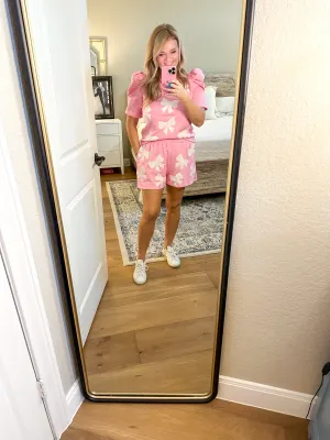 Pink Bow Set
