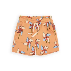 Pinwheel Rib Shorts - 1 Left Size 2-4 years