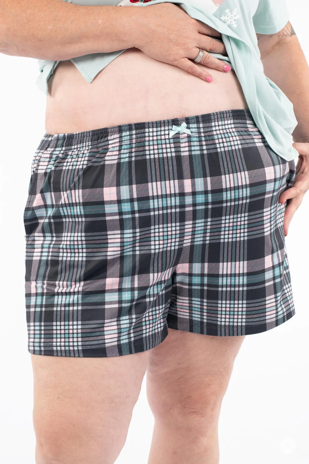 Plaid Lounge Shorts