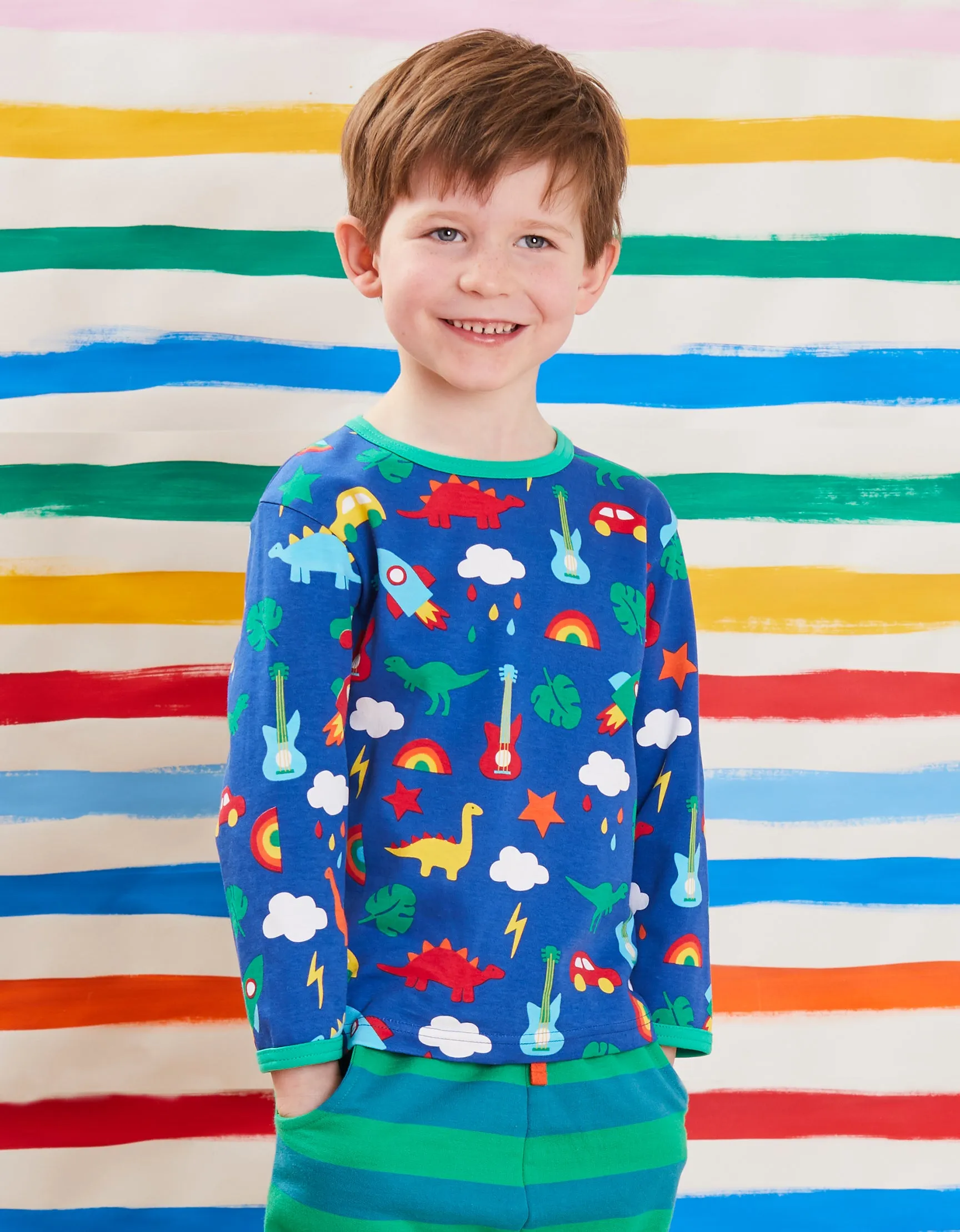 Playtime Mix-Up Print Top