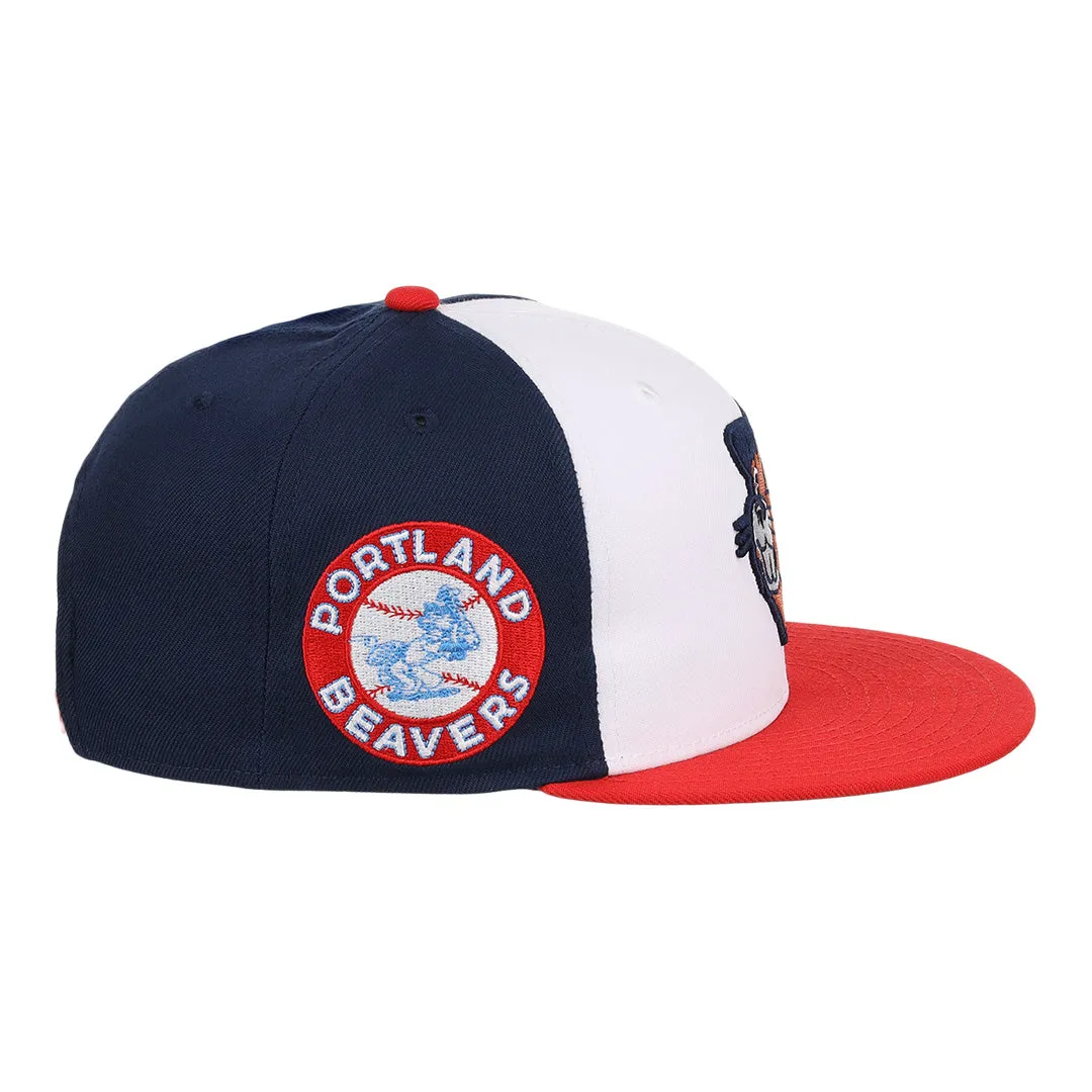 Portland Beavers EFF MiLB Vintage Snapback