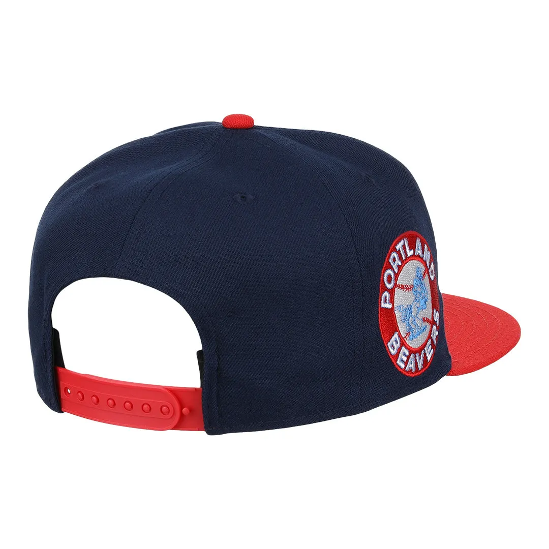 Portland Beavers EFF MiLB Vintage Snapback