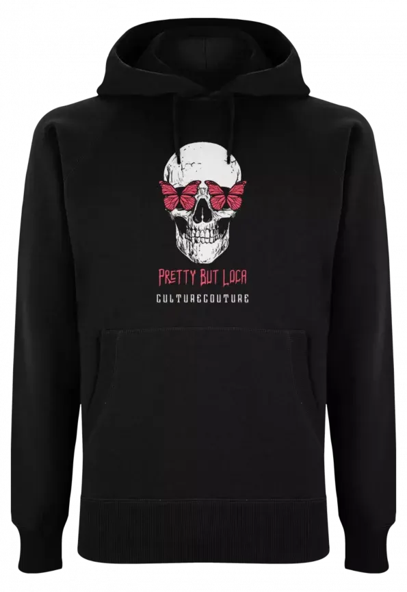 Pretty But Loca Hoodie/Black/Clean