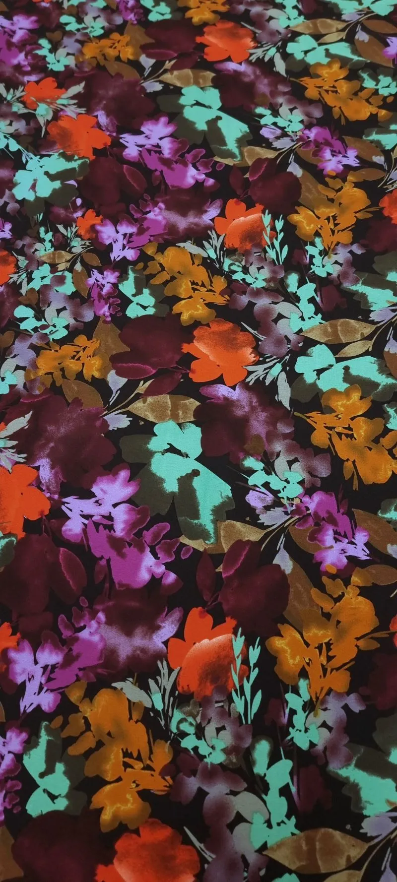 Printed Polyester Lustrous Promenade