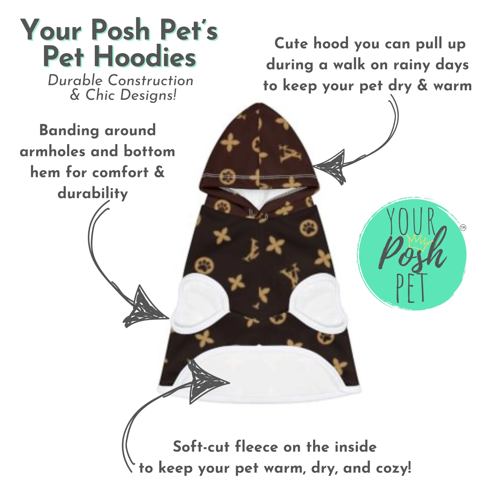 Pupreme Pet Sweatshirt Hoodie