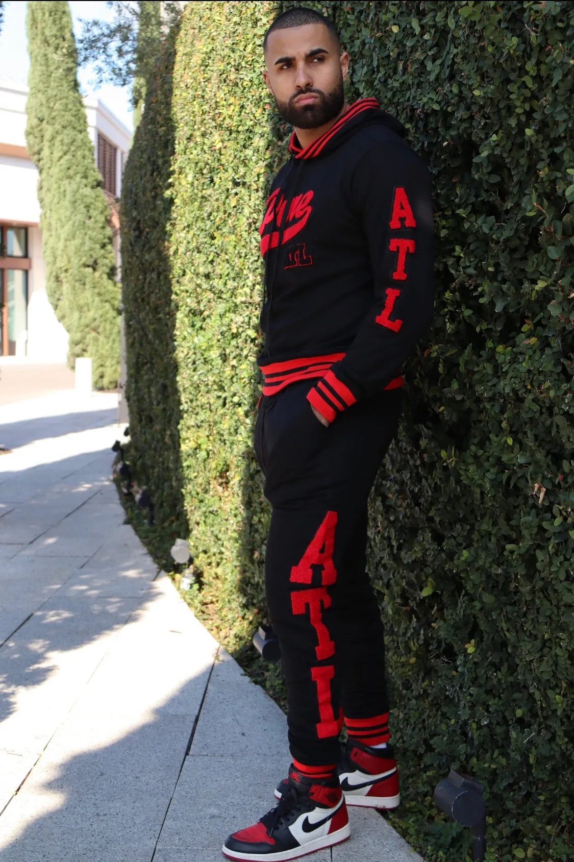 Pure Varsity Block Long Sleeve Hoodie