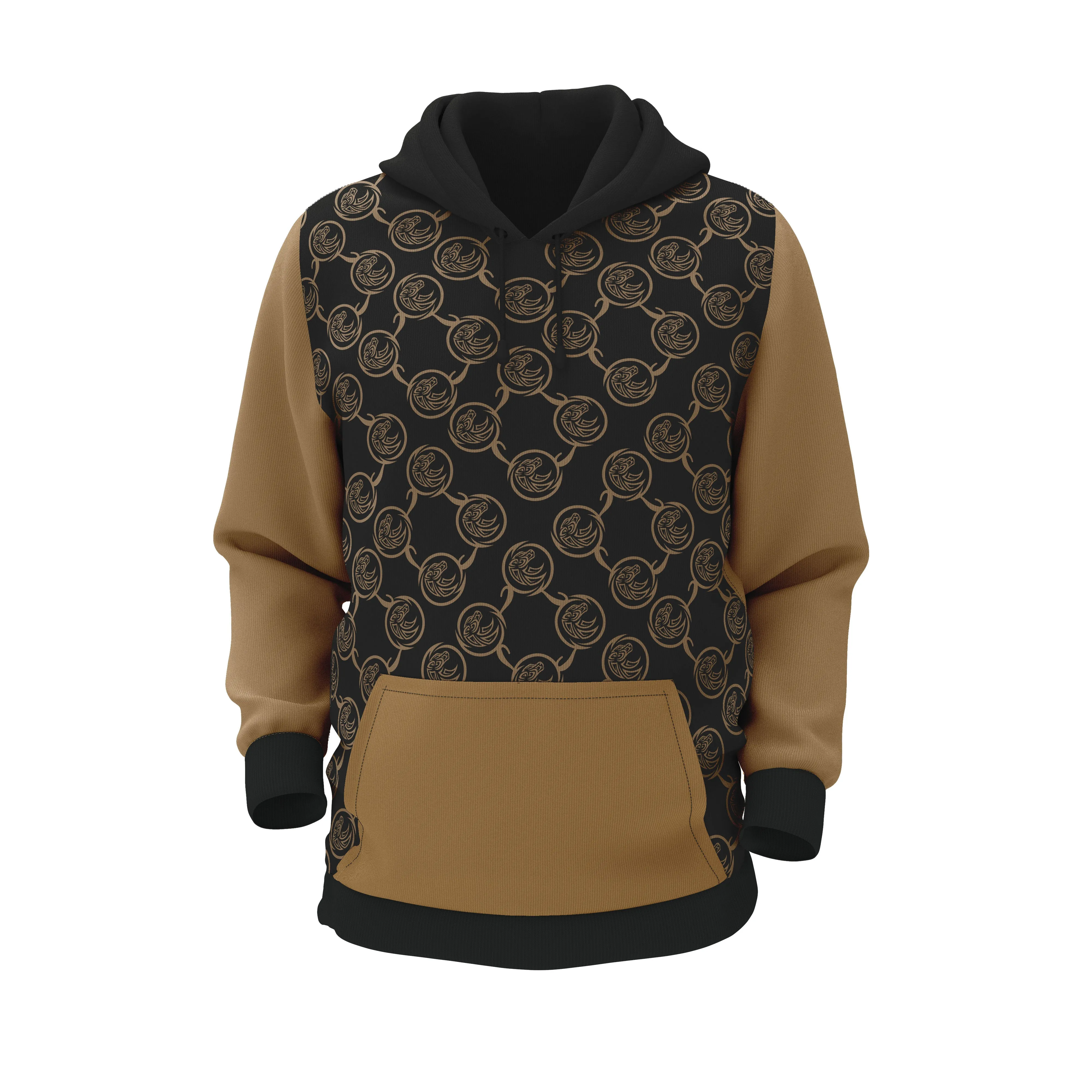 Quentino Classique: Dark Gold Hoodie