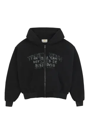 "Eternal" Double Layered Zip-Hoodie