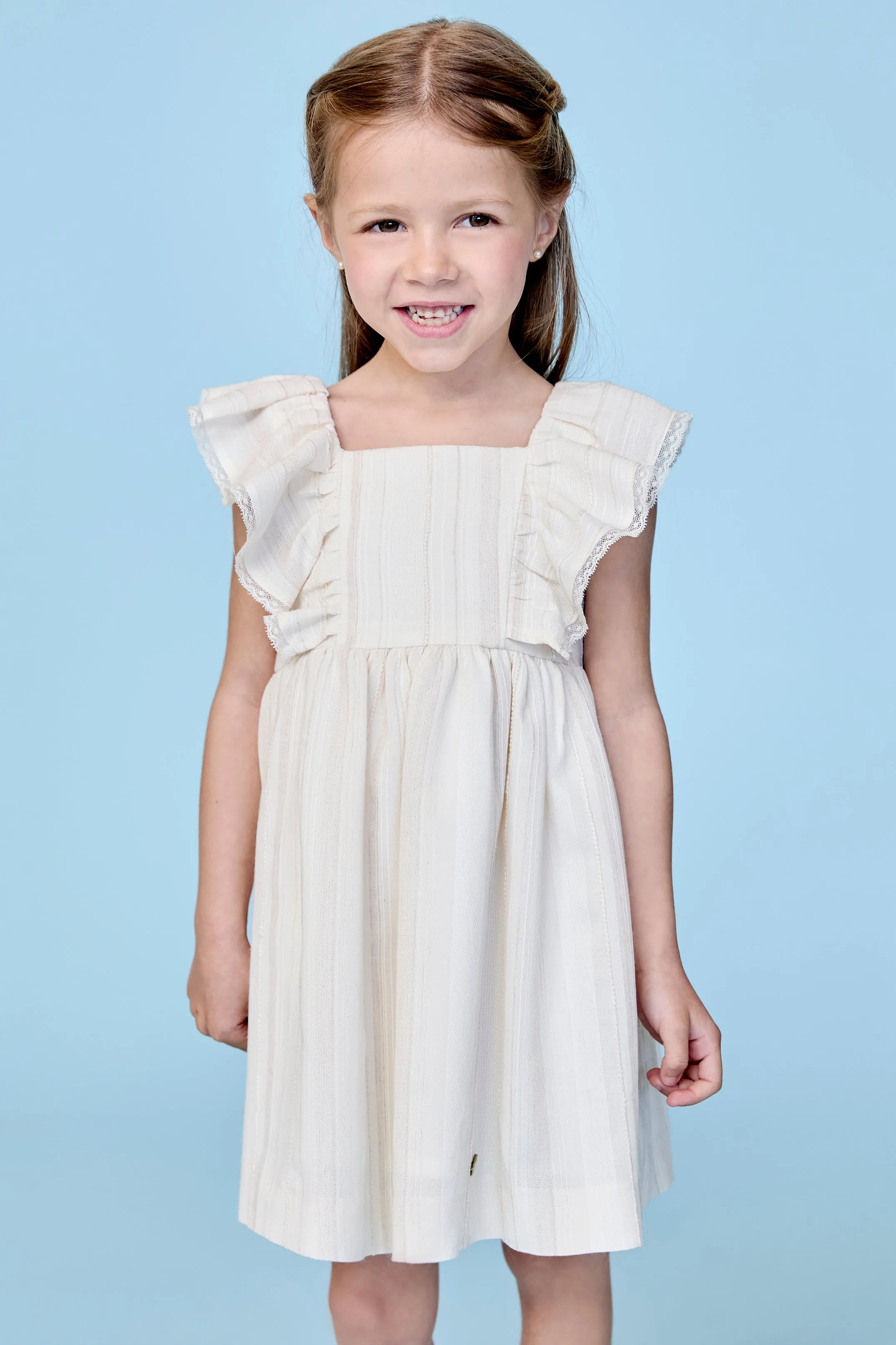 "Macie" Cream Dress