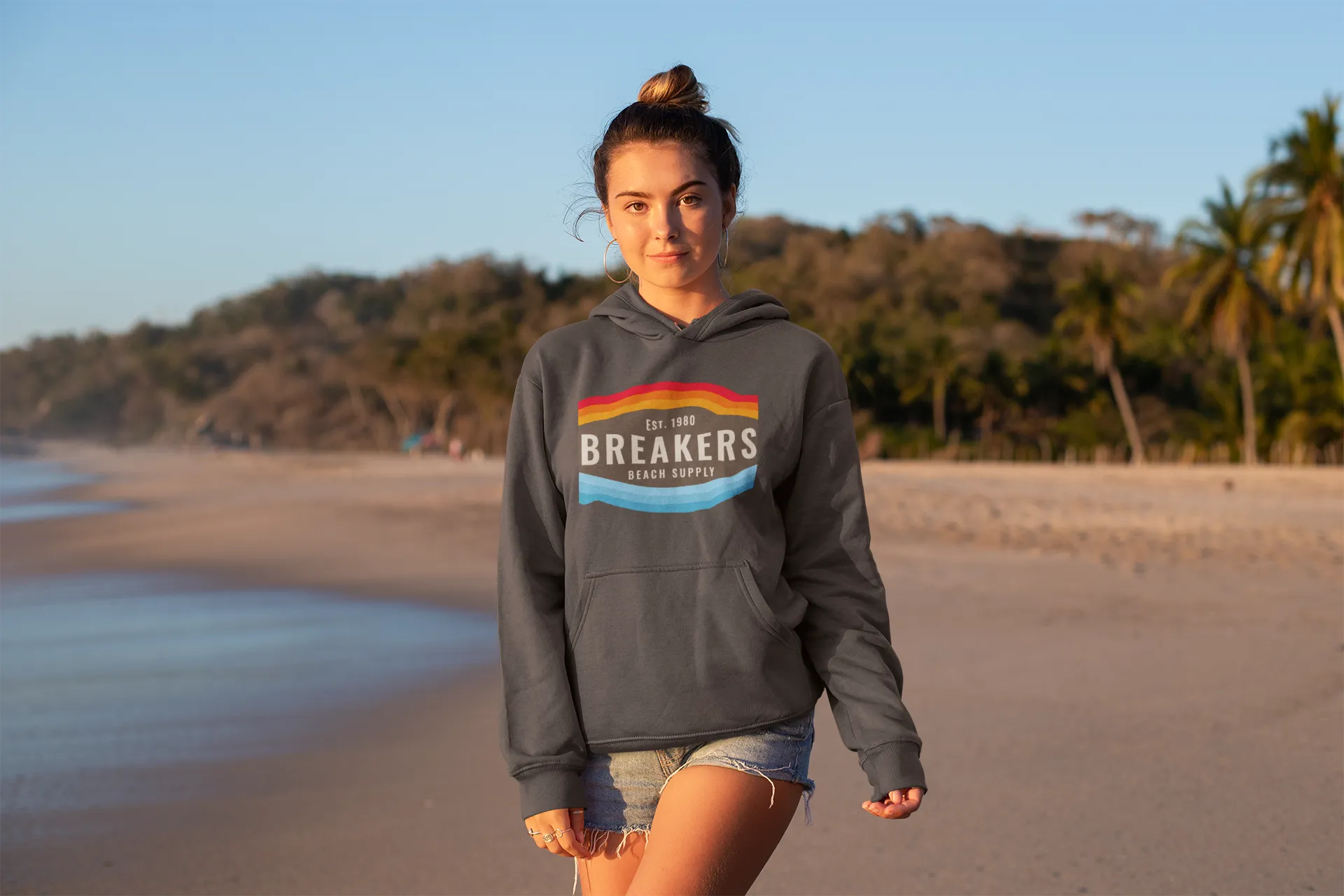 Rainbow Horizons - Unisex Ecosmart Hooded Sweatshirt