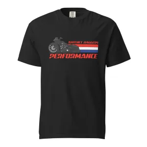 Ratchet Bagger Flag front Unisex garment-dyed heavyweight t-shirt