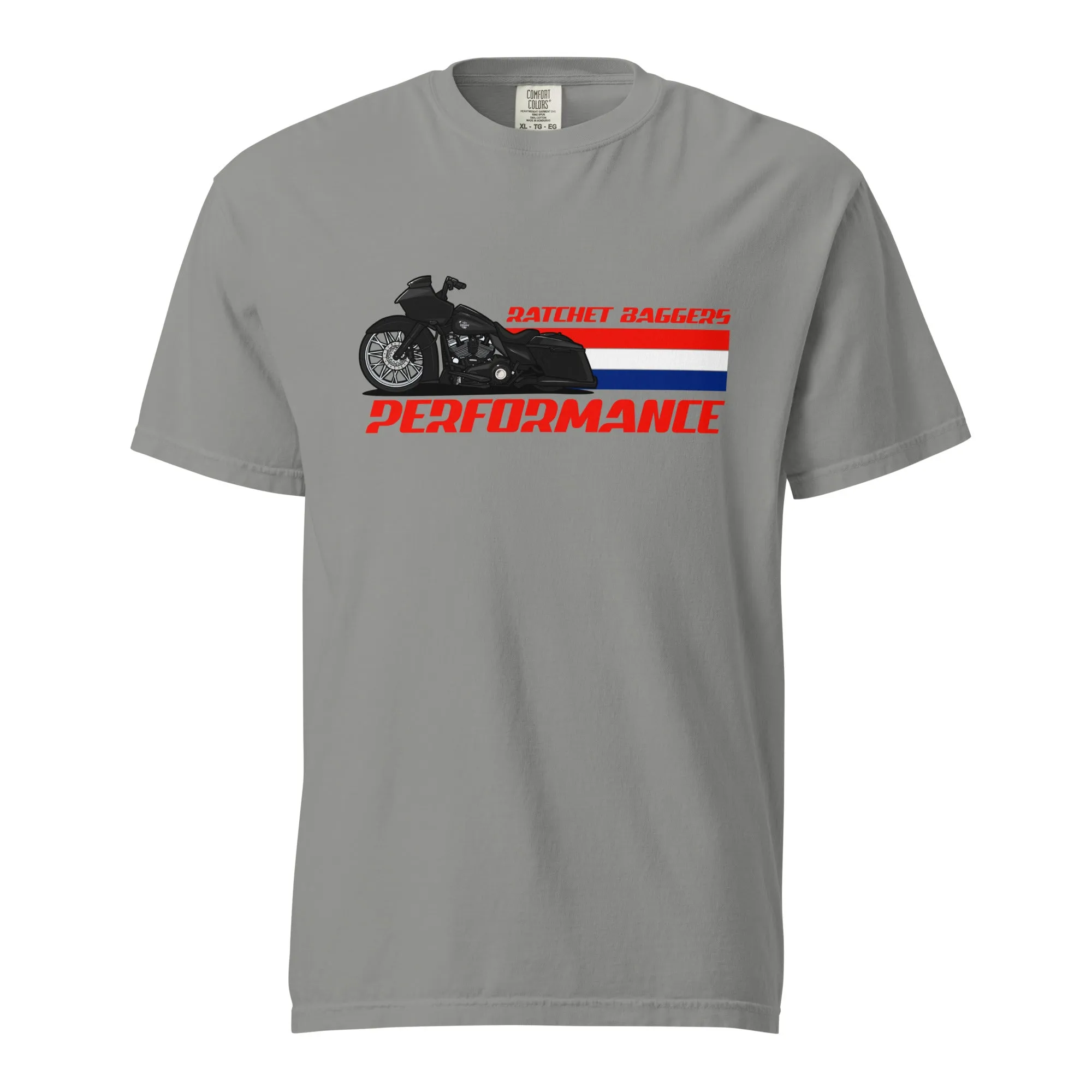 Ratchet Bagger Flag front Unisex garment-dyed heavyweight t-shirt