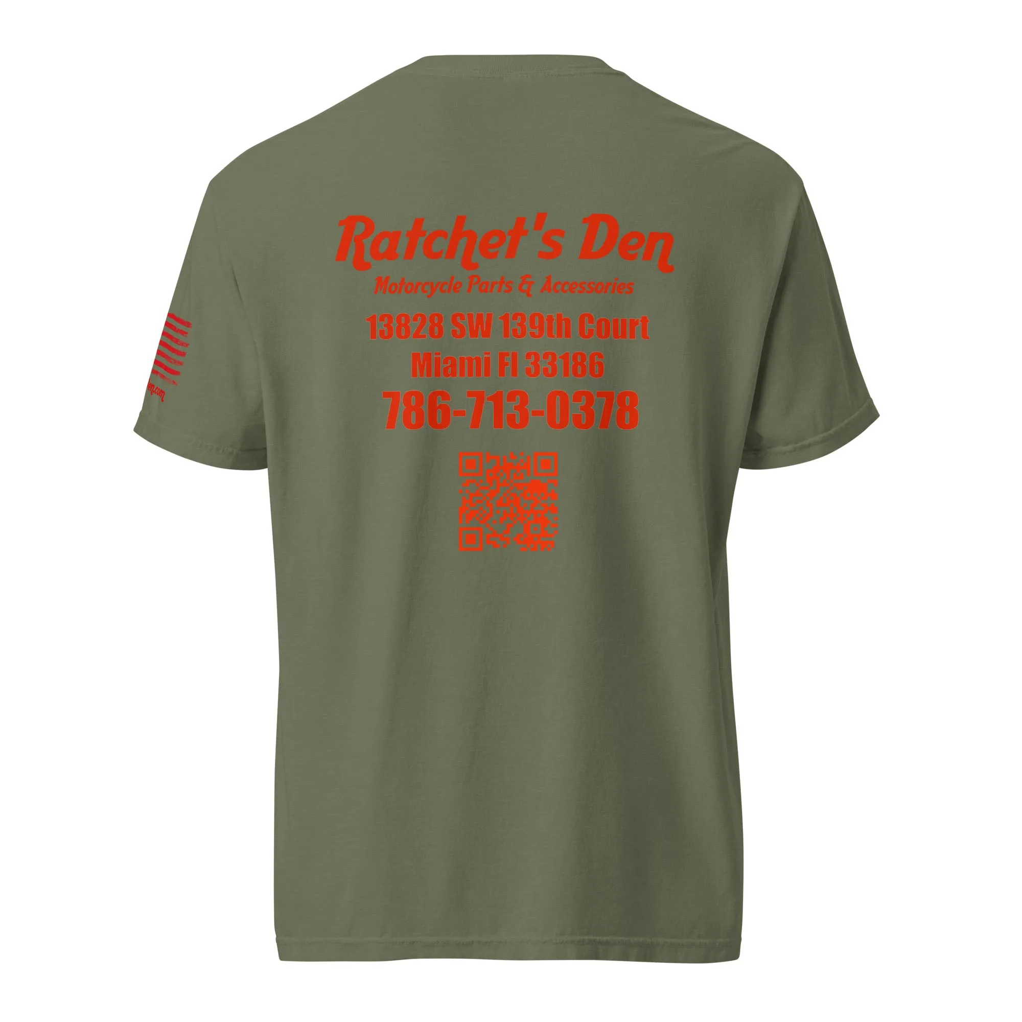Ratchet's Den Shop Unisex garment-dyed heavyweight t-shirt