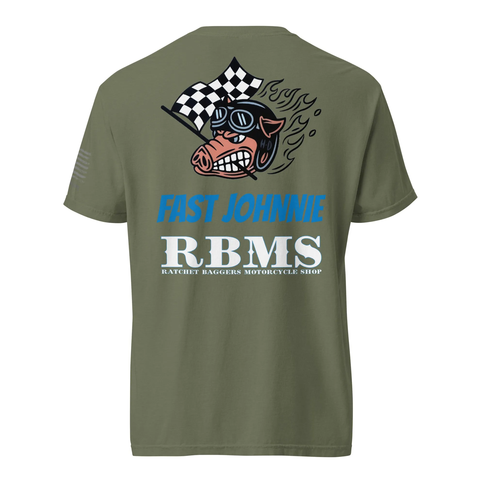 RBMS Fast Johnnie "Alex Edition" Unisex garment-dyed heavyweight t-shirt