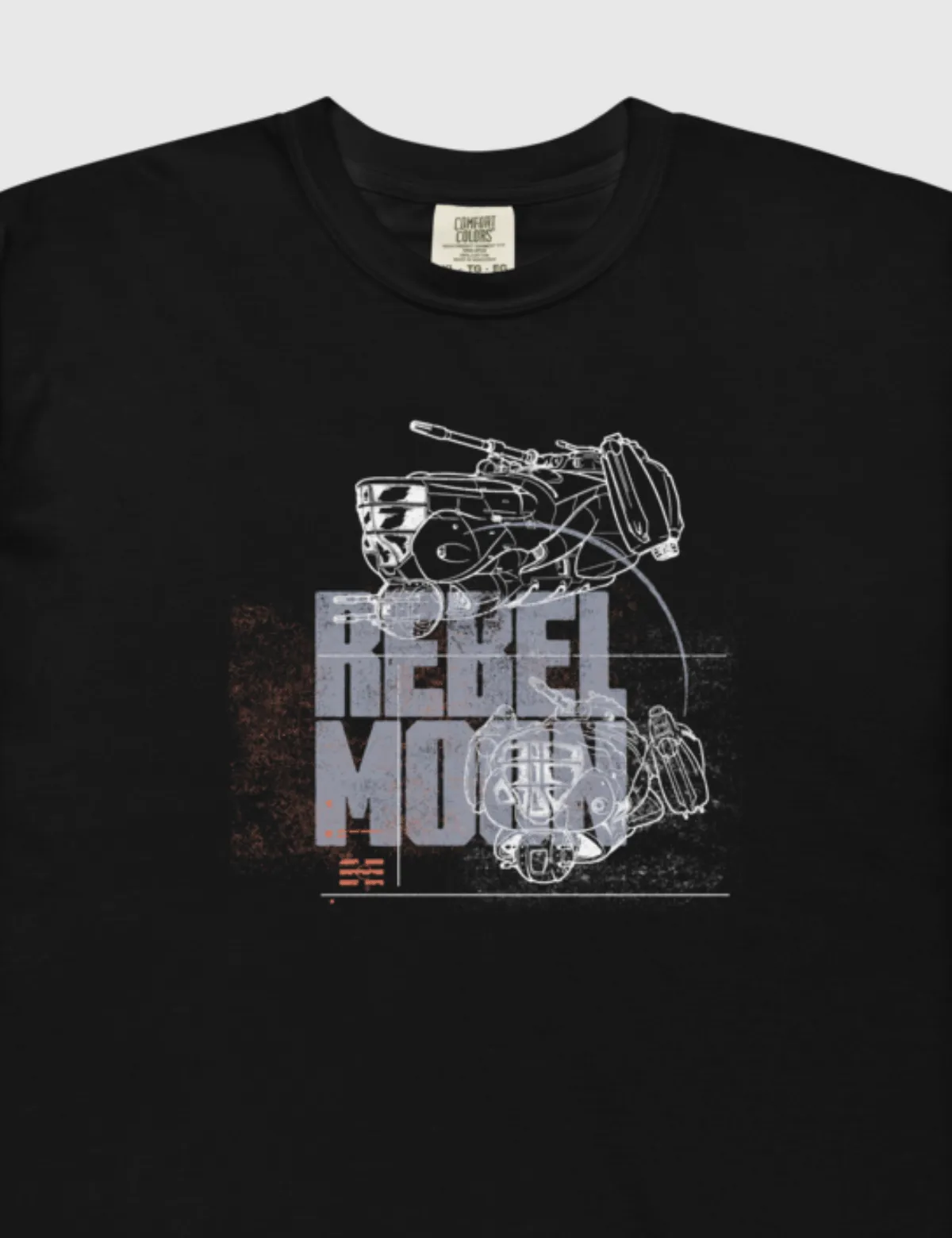 Rebel Moon Logo Unisex T-Shirt [Black]