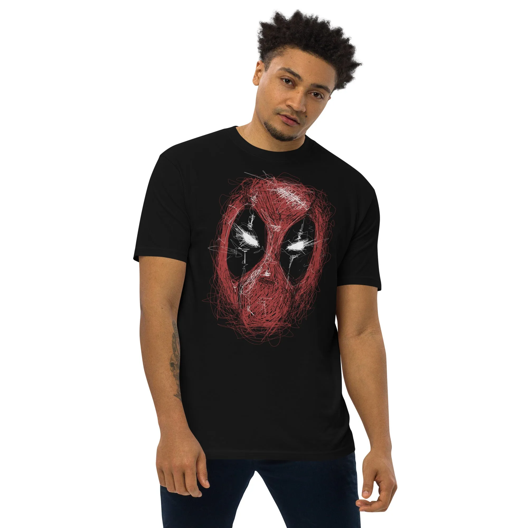 Red Mask Men’s premium heavyweight tee