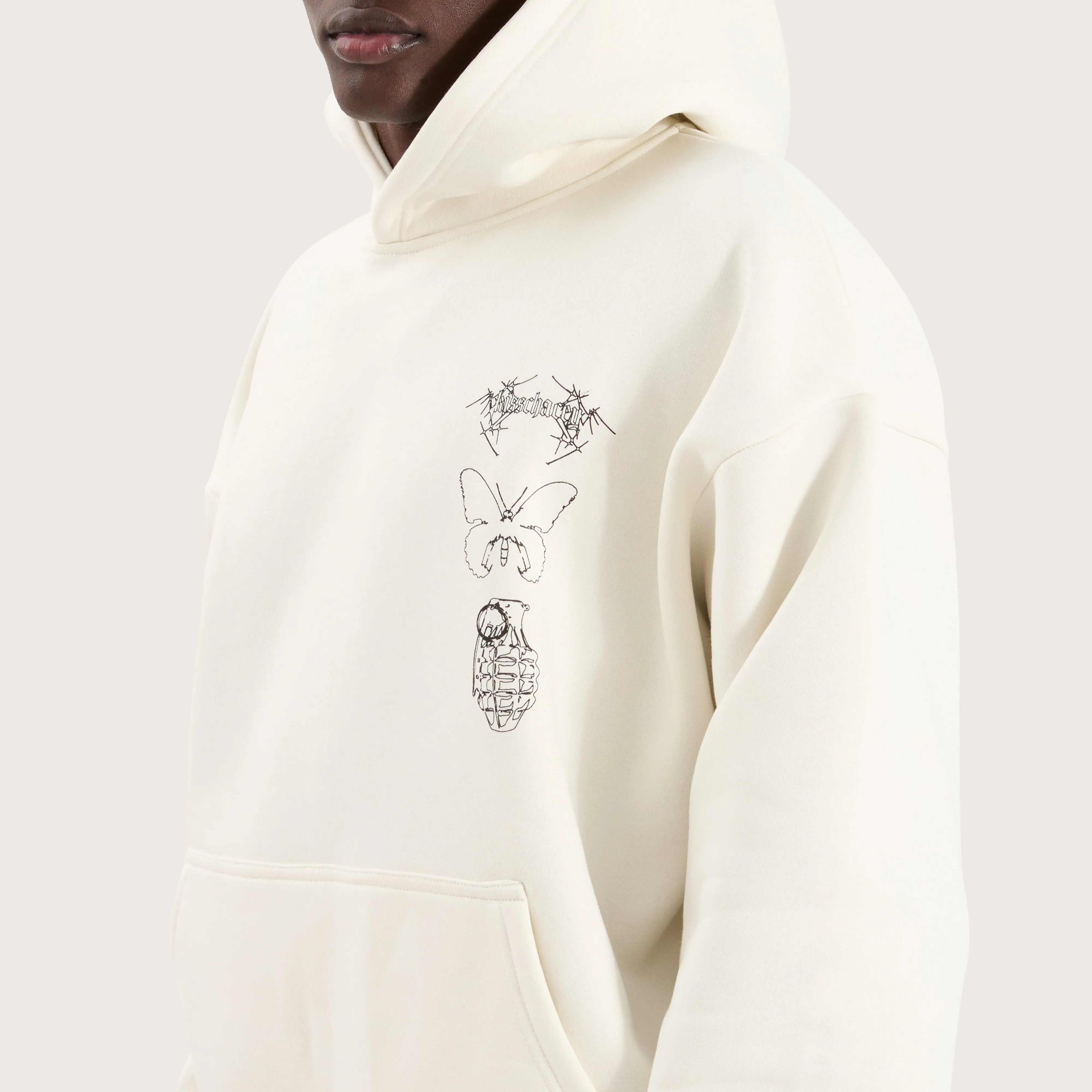 Redback Oversized Hoodie Tofu