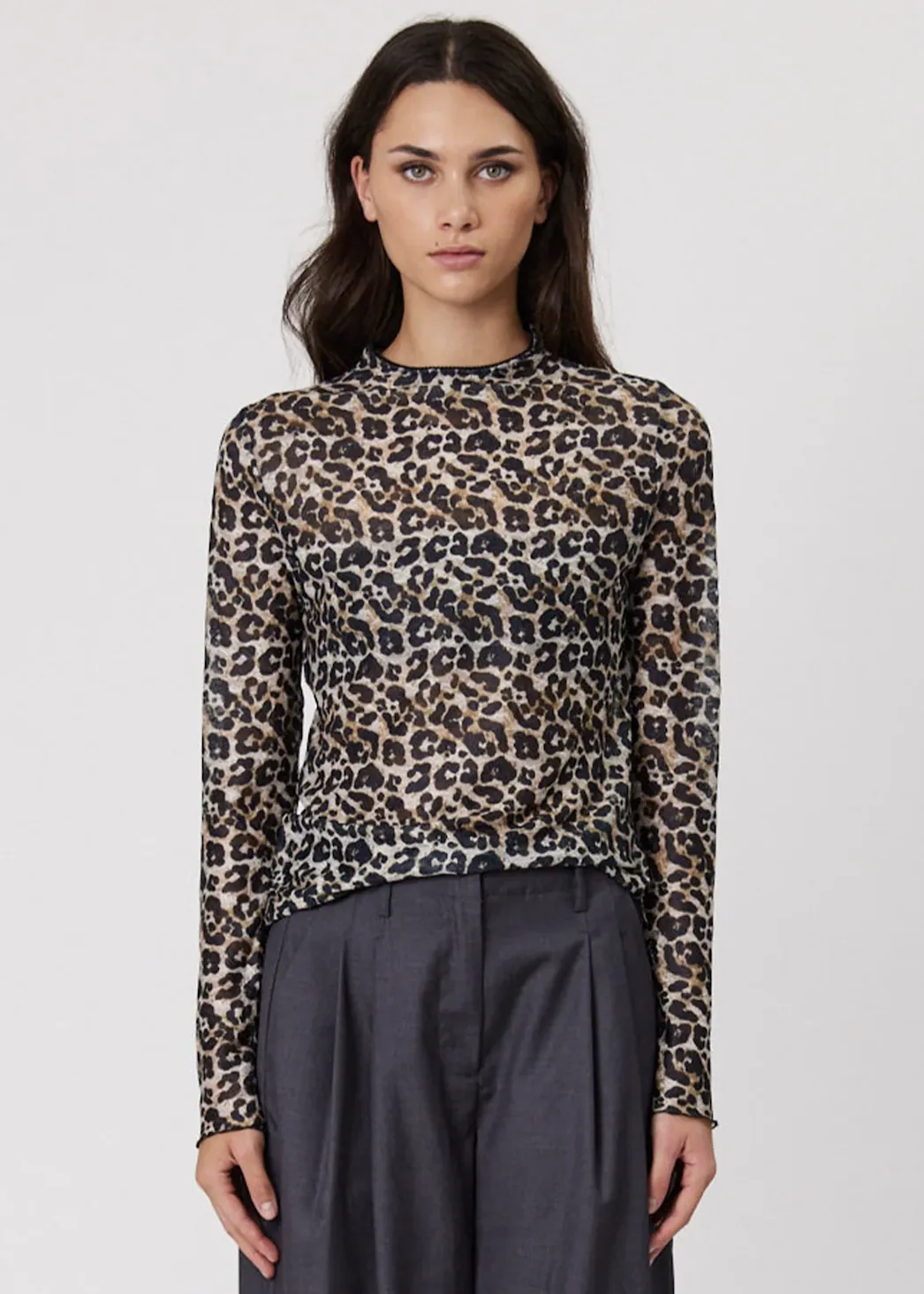 REMAIN Brydie Top - Leopard