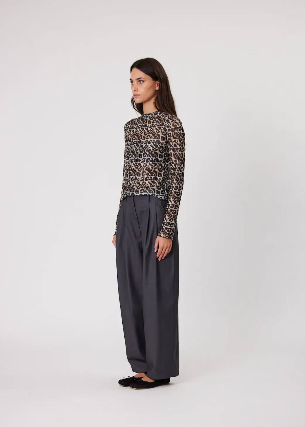 REMAIN Brydie Top - Leopard