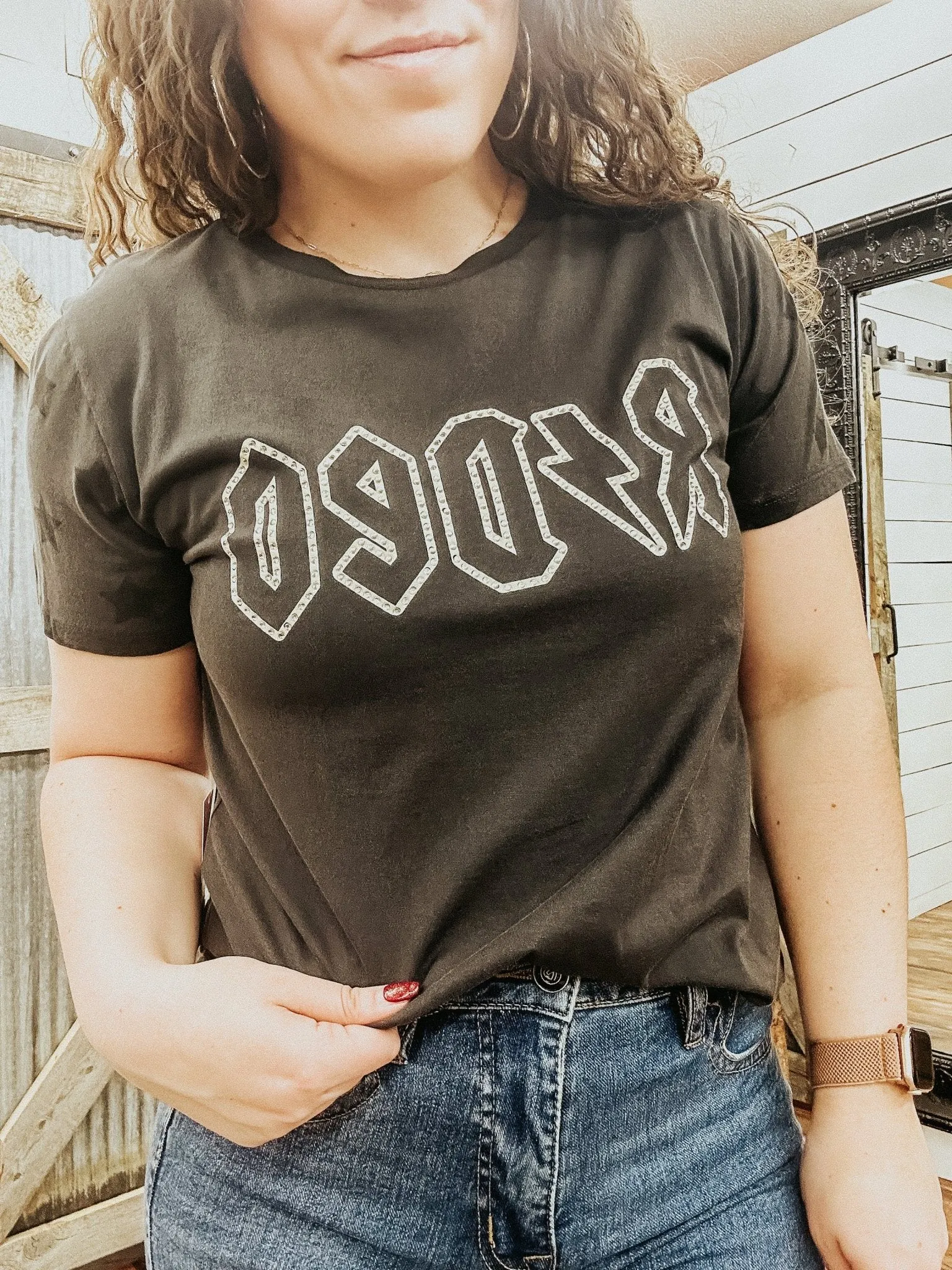 Rhinestone Rodeo Graphic Tee