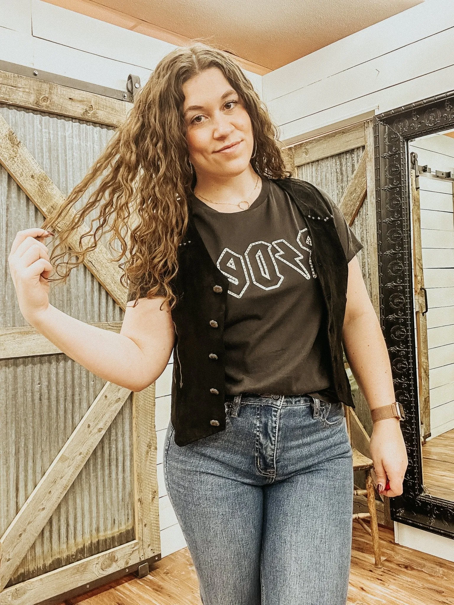 Rhinestone Rodeo Graphic Tee