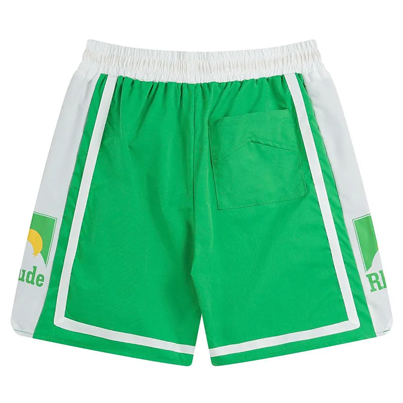 RHUDE Colourblock Track Shorts