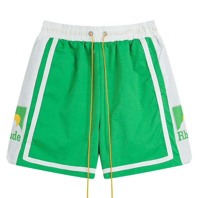 RHUDE Colourblock Track Shorts