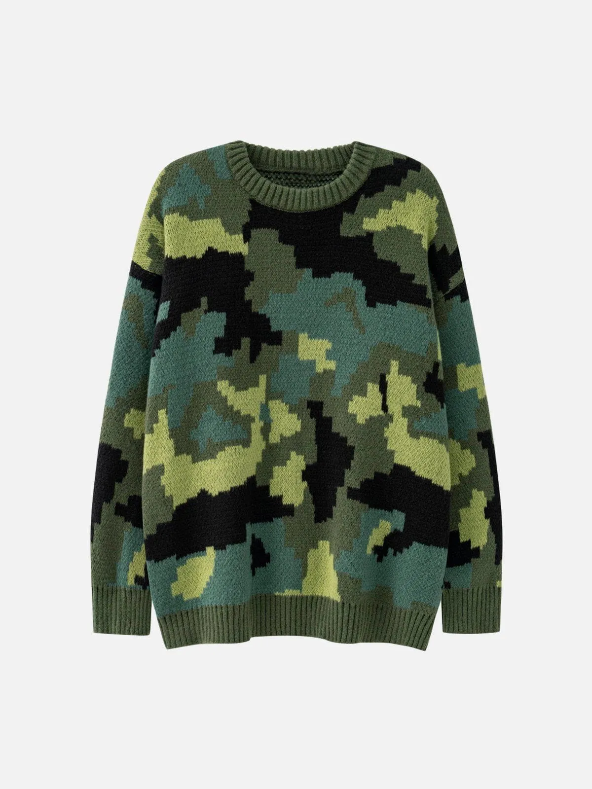 Rimiro - Camouflage Print Sweater