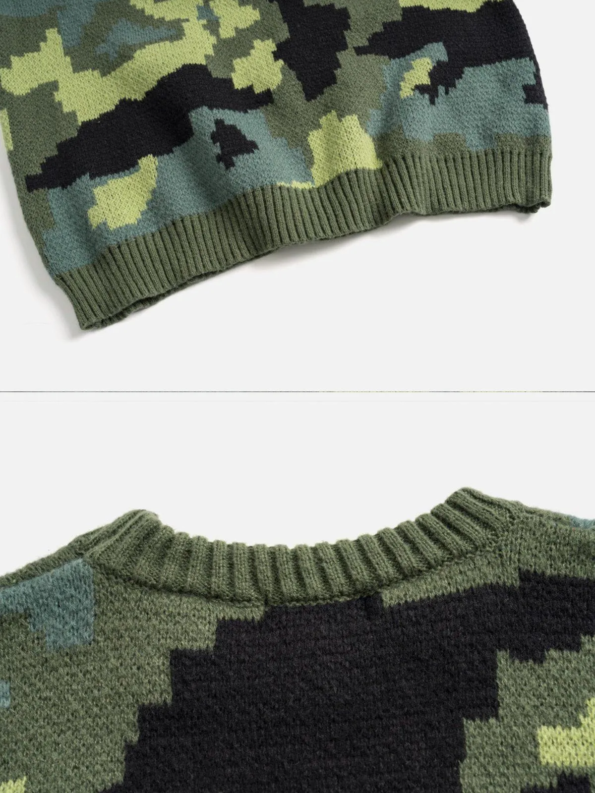 Rimiro - Camouflage Print Sweater