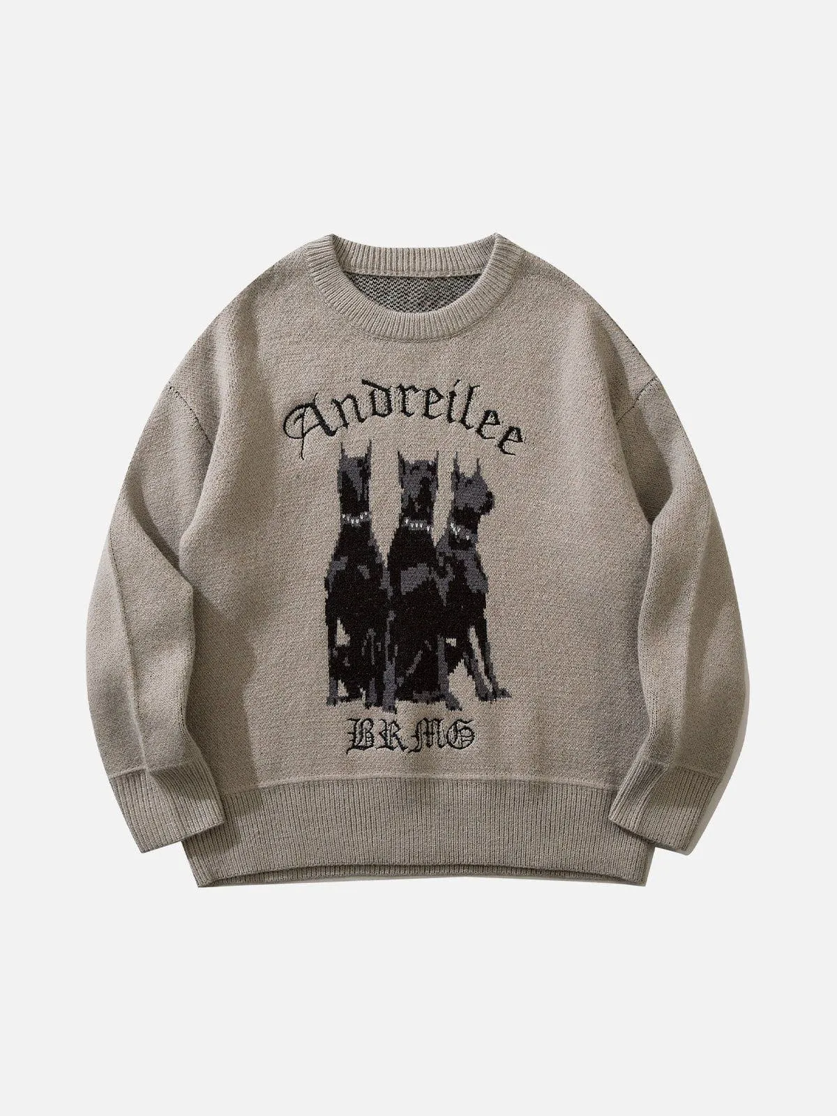 Rimiro - Doberman Print Sweater