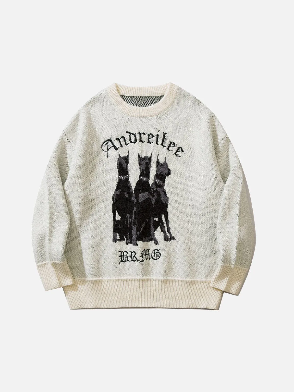 Rimiro - Doberman Print Sweater