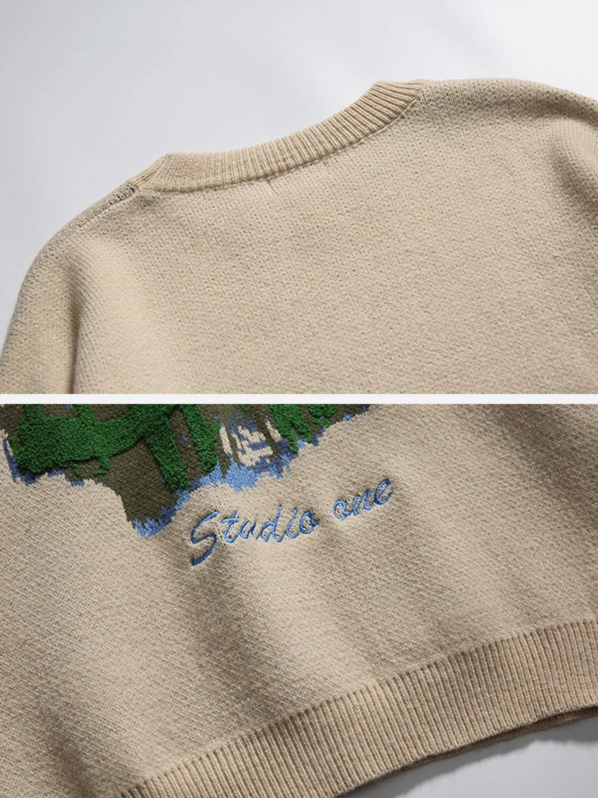 Rimiro - Oil Painting Mountain Sweater