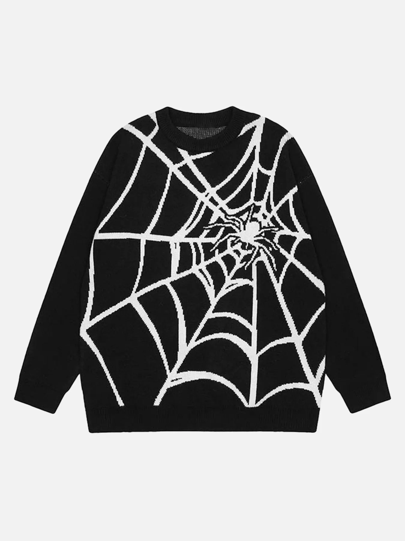 Rimiro - Spider Web Crewneck Sweater